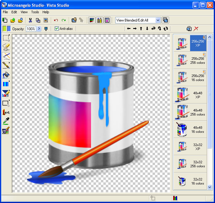 Create and edit icons with the "Grand-daddy" of icon software! latest Screen Shot
